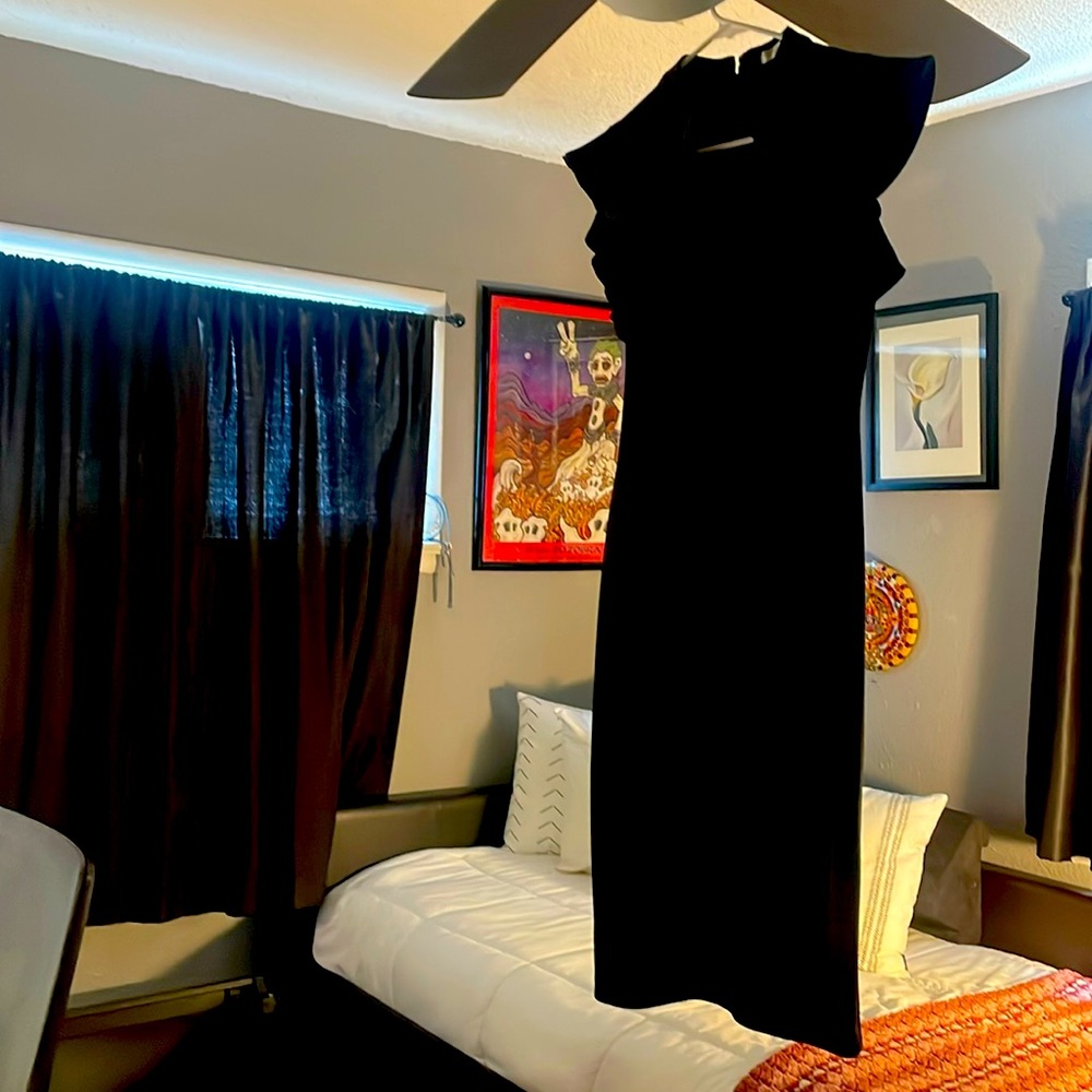 Black work dress